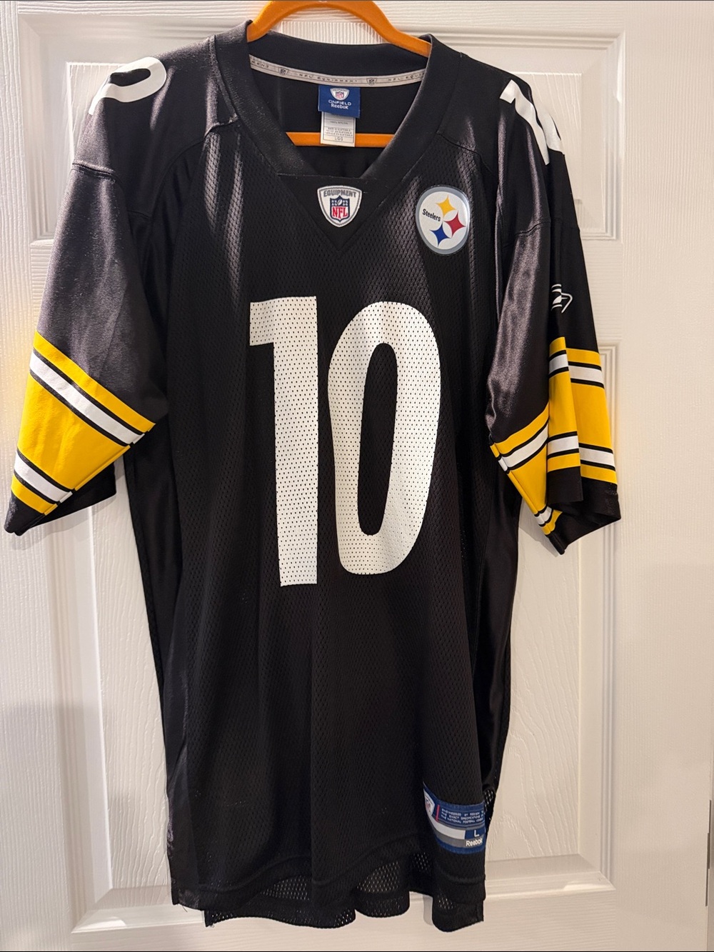 Pittsburgh Steelers Holmes #10 Football Jersey